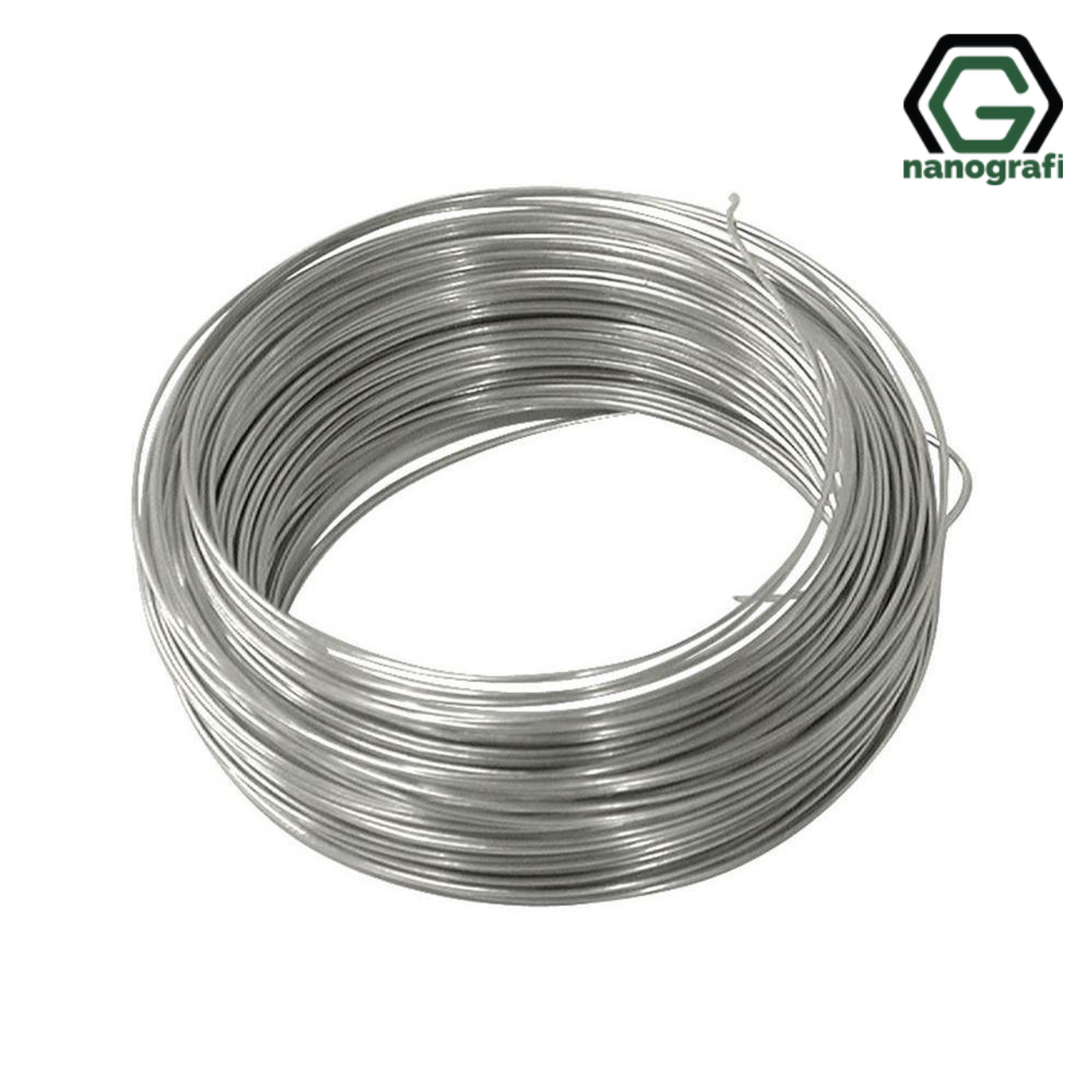 Nitinol Shape Memory Alloy Wire, Diameter 1 mm, AF 4550°C