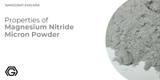 Properties of Magnesium Nitride Micron Powder 