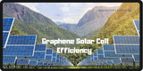 Graphene Solar Cell Efficiency