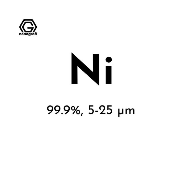 Nickel (Ni) Micron Powder, Purity: 99.9%, Size: 5-25 µm (NG01EM2606) Nickel (Ni) Micron Powder, Purity: 99.9%, Size: 5-25 µm (NG01EM2606)