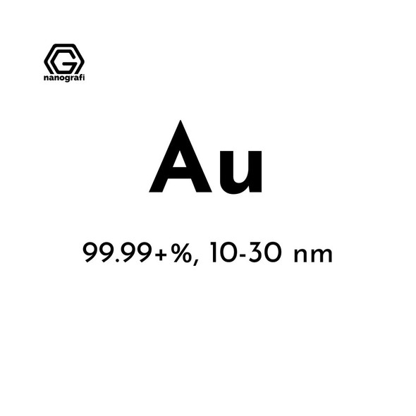 Gold (Au) Nanopowder/Nanoparticles, Purity: 99.99+%, Size: 10-30 nm (NG10NPW1180)