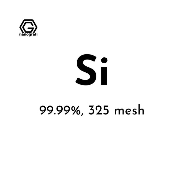 - Silicon (Si) Micron Powder, Purity: 99.99 %, Size: 325 mesh (NG01EM3008) 
