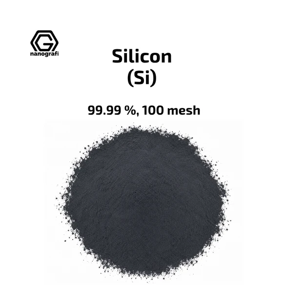Silicon (Si) Micron Powder, Purity: 99.99 %, Size: 100 mesh (NG01EM3009)