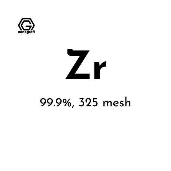 Zirconium (Zr) Micron Powder, Purity: 99.9 %, Size: 325 mesh (NG01EM3701)