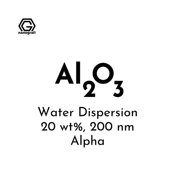 Aluminum Oxide (Al2O3) Nanopowder/Nanoparticles Dispersion in Water, Alpha, Size: 200 nm, 20 wt% (NG02MD0101) Aluminum Oxide (Al2O3) Nanopowder/Nanoparticles Dispersion in Water, Alpha, Size: 200 nm, 20 wt% (NG02MD0101)