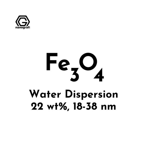 Iron (II,III) Oxide (Fe3O4) Nanopowder/Nanoparticles Water Dispersion, Size: 13-18 nm, 22 wt%