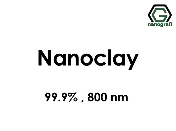 Nanoclay,  Purity: 99.9%, Size: 800 nm