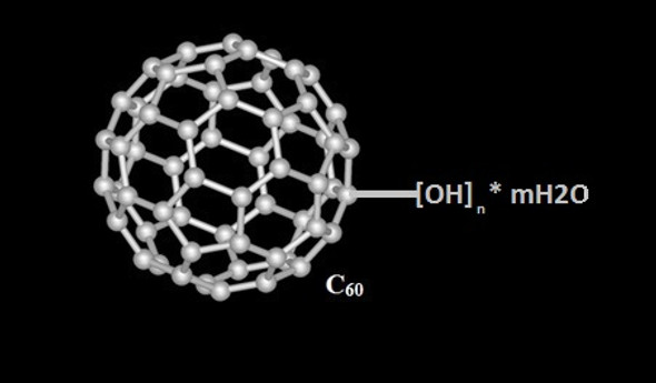 Polyhydroxylated fullerene (Fullerenols) / C60, -OH Functionalized, Dispersed in Water, 4000 ppm