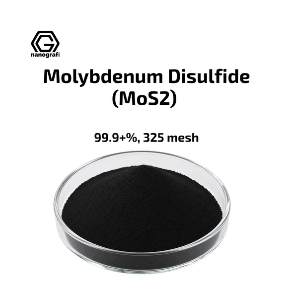 Molybdenum Disulfide Micron Powder, 325 mesh, 99.9+% MoS2
