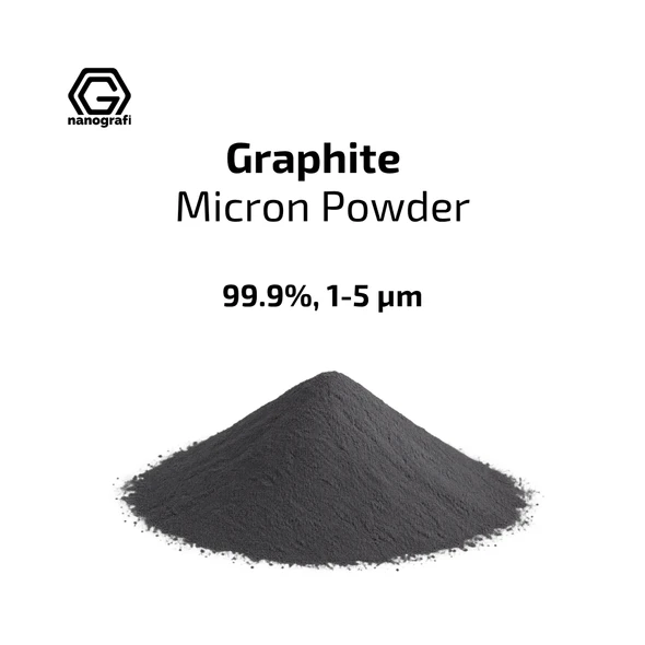 Graphite (C) Micron Powder, Purity: 99.9%, Size: 1-5 μm (NG04EO072379)