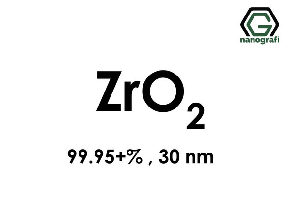 Zirconium Oxide (ZrO2) Nanopowder/Nanoparticles, Purity: 99.95+ %, Size: 30 nm 