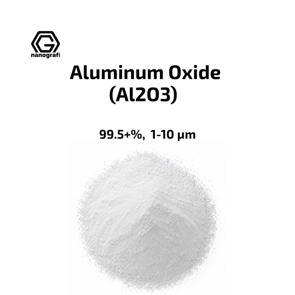 Aluminum Oxide (Al2O3) Micron Powder, Purity: 99.5+%, Size: 1-10 μm (NG04EO072301)