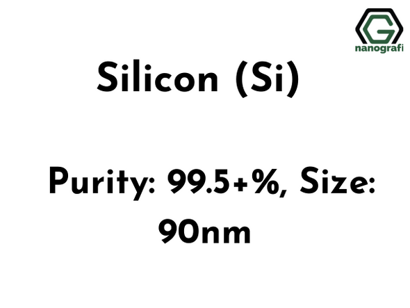 Silicon (Si) Nanopowder/Nanoparticles, Purity: 99.5+%, Size: 90nm, Nanopowder & Nanowire- NG04EO1802