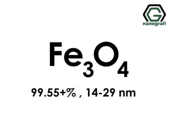 Iron Oxide (Fe3O4) Nanopowder/Nanoparticles, High Purity: 99.55+%, Size: 14-29 nm- NG04SO1501