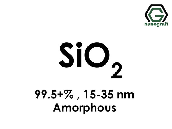 Silicon Dioxide (SiO2) Nanopowder/Nanoparticles, Amorphous, Purity: 99.5+%, Size: 15-35 nm- NG04SO3104