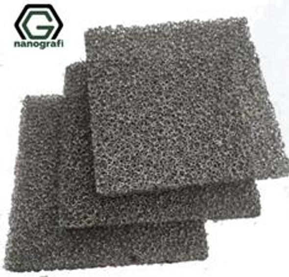  Aluminum Foam for Battery and Supercapacitor Research, Purity: 99+%, Size : 100 mm x100 mm x 4mm 