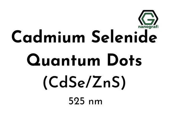  Cadmium Selenide Quantum Dots (CdSe/ZnS QD) 525 nm 