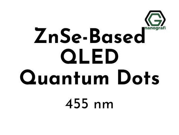  ZnSe-based QLED Quantum Dots 455 nm 