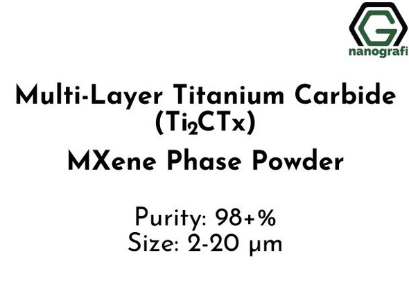 Multi-Layer Titanium Carbide (Ti2CTx) MXene Phase Powder, Purity: 98+%, Size: 2-20 µm, NG10MPW1492
