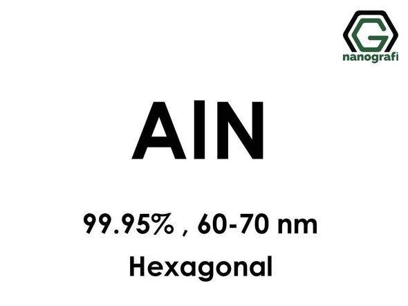 Aluminium Nitride (AlN) Nanopowder/Nanoparticles, Purity: 99.95%, Size: 60-70 nm, Hexagonal- NG04CO0102
