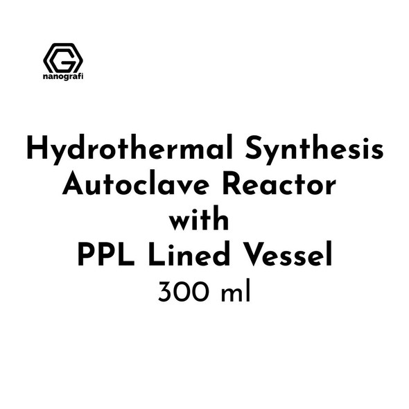 Hydrothermal Synthesis Autoclave Reactor with PPL Lined Vessel, 300 ml (NG10MCHW1062)