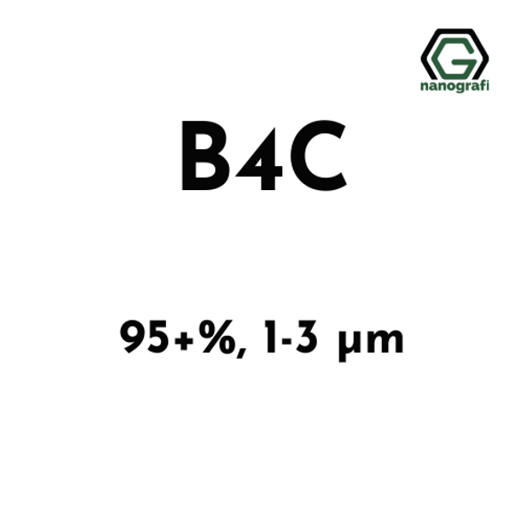 Boron Carbide (B4C) Micron Powder, Purity: 95+% , Size: 1-3 µm- NG04CO0401	