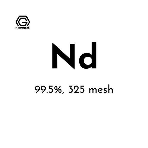 Neodymium (Nd) Micron Powder, Purity: 99.5 %, Size: 325 mesh (NG07RE0601)