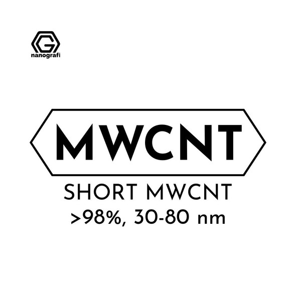 Short Length Multi Walled Carbon Nanotubes, Purity: > 98%, Outside Diameter: 30-80 nm (NG01SM0116)