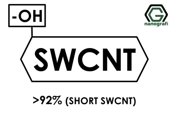 (-OH) Functionalized Short Single Walled Carbon Nanotubes, Purity: >92%- NG01SW0202