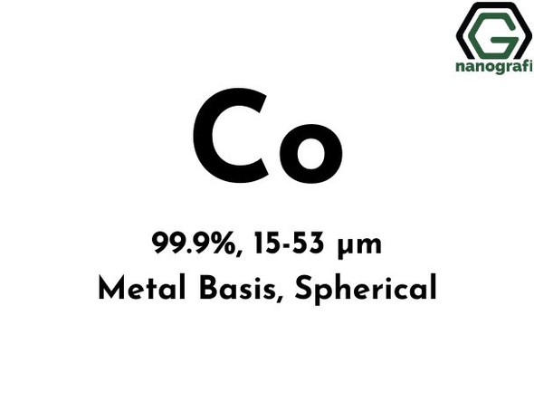 Cobalt (Co) Micron Powder, Purity: 99.9%, Size: 15-53 µm, Metal Basis, Spherical