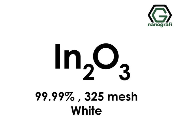 In2O3(Indium Oxide) Micron Powder(White), 325 mesh, 99.99 %