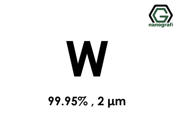 W(Tungsten) Micron Powder, 2 Micron, 99.95 %