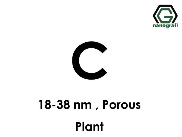 Porous Carbon (C) Nanopowder/Nanoparticles, Size: 18-38 nm, (Plant)- NG04EO0706