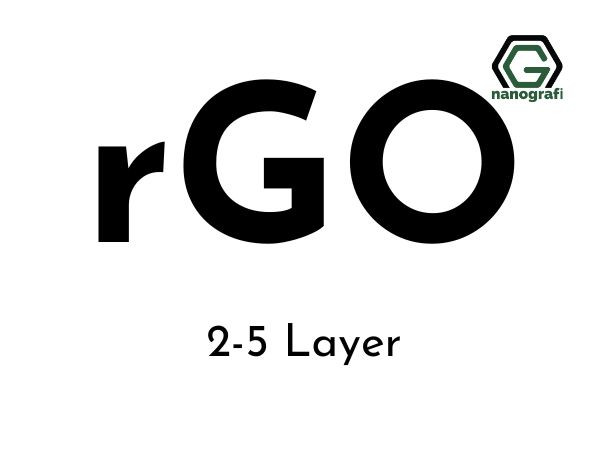 Reduced Graphene Oxide (rGO),Purity: 99%, S.A: 15.62 m2/g, 2-5 layers