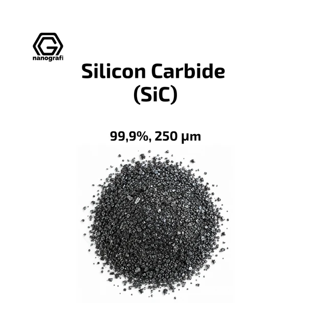 Silicon Carbide (SiC) Micron Powder, Purity: 99,9%, Size: 250 µm (NG04CO1509)
