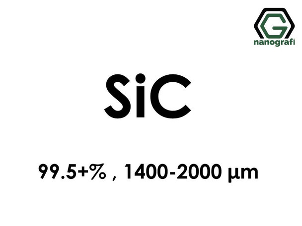 Silicon Carbide (SiC) Micron Powder, Purity: 99.5+%, Size: 1400-2000 μm
