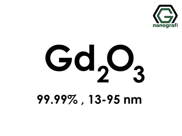 Gadolinium Oxide (Gd2O3) Nanopowder/Nanoparticles, Purity: 99.99%, Size: 13-95 nm- NG04SO1601