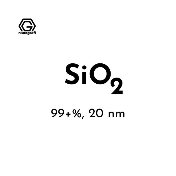 Silicon Dioxide (SiO2) Nanopowder/Nanoparticles, Purity: 99+%, Size: 20 nm (NG04SO3102)