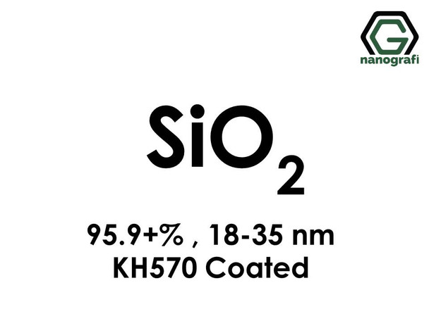 Silicon Dioxide (SiO2) Nanopowder/Nanoparticles, Purity: 95.9+%, Size: 18-35 nm, KH570 Coated - NG04SO3105