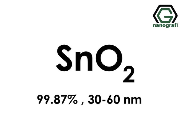 Tin Oxide (SnO2) Nanopowder/Nanoparticles, High Purity: 99.87%, Size: 30-60 nm- NG04SO3301