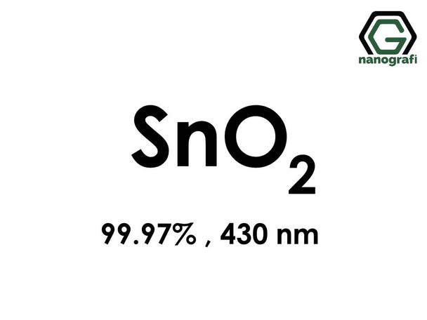 Tin Oxide (SnO2) Nanopowder/Nanoparticles, Purity: 99.97%, Size: 430 nm- NG04SO3303