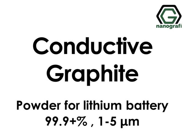 Conductive Graphite powder for lithium battery, 99.9+, 1-5 micron