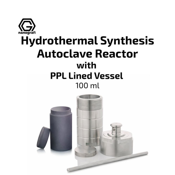 Hydrothermal Synthesis Autoclave Reactor with PPL Lined Vessel 100 ml (NG10MCHW0948 ) 
