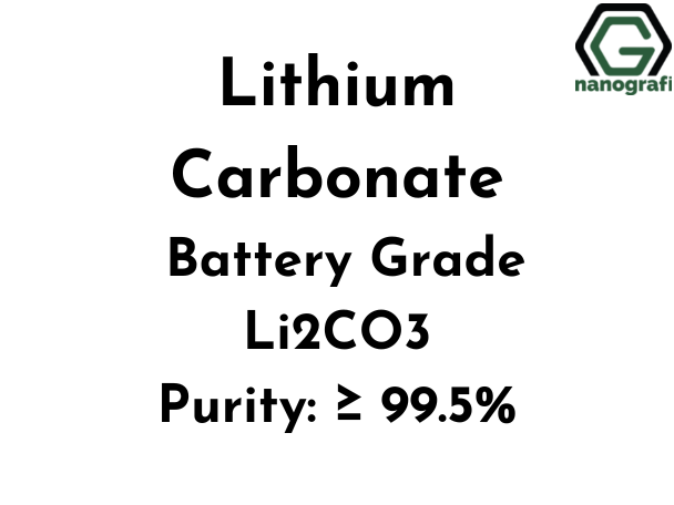 Lithium Carbonate (Battery Grade, Li2CO3) Purity	≥99.5%