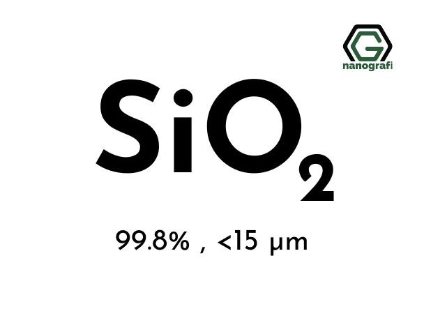 Silicon Dioxide (SiO2) Micron Powder, Size: <15 Micron, Purity: 99.8%