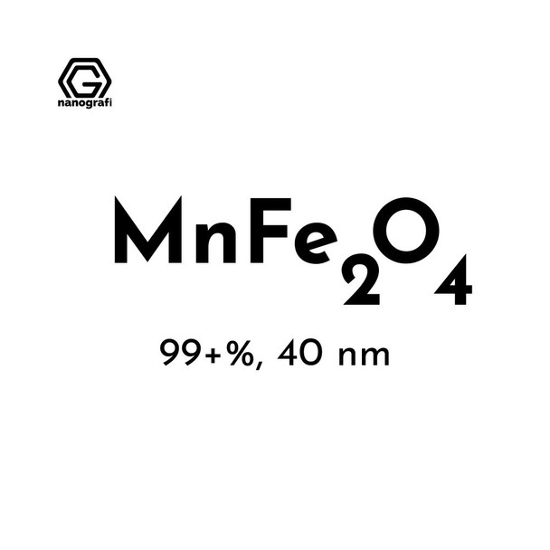 Manganese Iron Oxide (MnFe2O4) Nanopowder/Nanoparticles, Purity: 99+%, Size: 40 nm (NG04MO0901)
