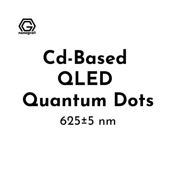Cd-based QLED Quantum Dots 625 nm (NG10QD0961)