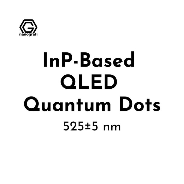 InP-based QLED Quantum Dots 525 nm (NG10QD0962)