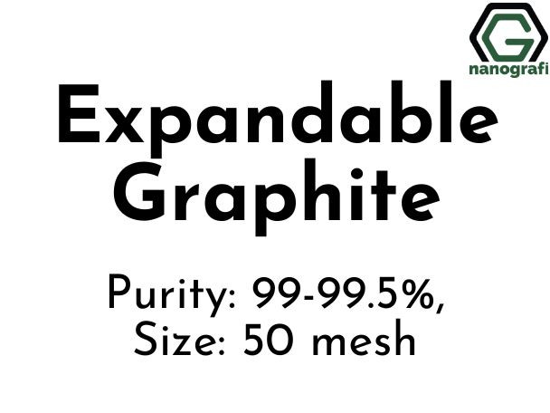 Expandable Graphite, Purity: 99-99.5%, Size: 50 mesh - NG10MPW1471