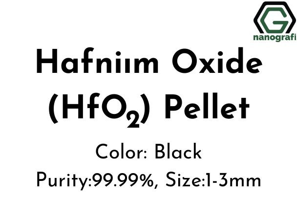 NG10STMW1169 - Hafnium Oxide (HfO2) Pellet, Granule Type, Color: Black, Purity: 99.99%, Size: 1-3mm